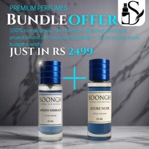Soongh Premium Non-Alcoholic 30ml Perfume Bottles Bundle Offer in Pakistan